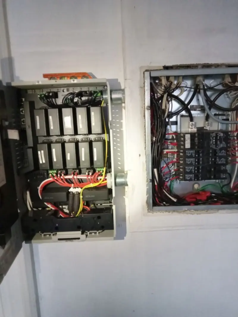 Electrical panel upgrade completed for Commercial Electrician Services in Candlewick Lake